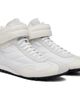 BALMAIN BALMAIN White Racing Mid-Top Sneakers - 4