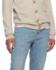 BALMAIN BALMAIN White Small 'Balmain' Stamp Printed T-shirt - 4
