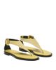Balmain Balmain Women's Anthem Flat Toe-Post Sandals in Suede - 1
