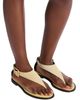 Balmain Balmain Women's Anthem Flat Toe-Post Sandals in Suede - 2