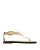 Balmain Balmain Women's Anthem Flat Toe-Post Sandals in Suede - 3