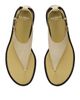 Balmain Balmain Women's Anthem Flat Toe-Post Sandals in Suede - 4