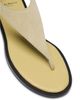 Balmain Balmain Women's Anthem Flat Toe-Post Sandals in Suede - 6