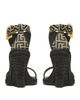 Balmain Balmain Women's Anthem Wedge Espadrilles in Monogram Jacquard - 5