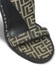 Balmain Balmain Women's Anthem Wedge Espadrilles in Monogram Jacquard - 6