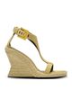 Balmain Balmain Women's Anthem Wedge Espadrilles in Suede - 3