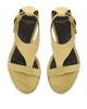 Balmain Balmain Women's Anthem Wedge Espadrilles in Suede - 4
