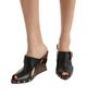 Balmain Balmain Women's Anthem Wedge Smooth Leather Mules - 2