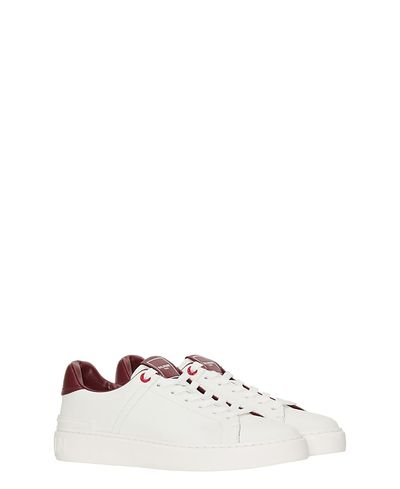 Balmain Balmain Women's B-Court Smooth Leather Trainers