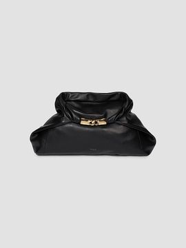 Balmain Balmain Women's Dinner At 8 Medium Leather Clutch