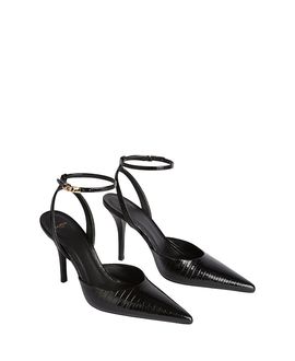 Balmain Balmain Women's Embossed Leather High Heel Pumps
