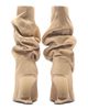Balmain Balmain Women's "No Wedge" Suede Ankle Boots - 4
