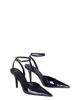 Balmain Balmain Women's Patent Leather Strappy Courts - 1
