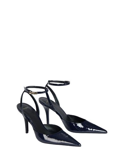 Balmain Balmain Women's Patent Leather Strappy Courts