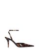 Balmain Balmain Women's Printed Patent Leather Strappy Courts - 3