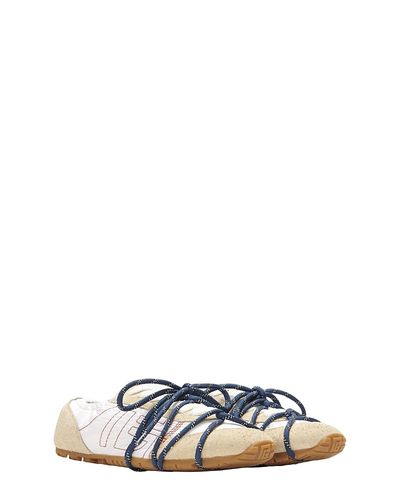 Balmain Balmain Women's Racer 45 Trainers in Nylon and Suede