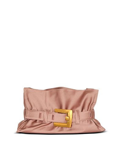 Balmain Balmain Women's Satin Anthem Shoulder Bag