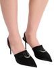 Balmain Balmain Women's Satin Slingbacks with Piercing - 2
