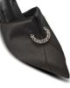 Balmain Balmain Women's Satin Slingbacks with Piercing - 6