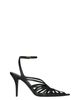 Balmain Balmain Women's Smooth Leather Cage Sandals - 3