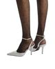 Balmain Balmain Women's Strappy Satin Courts with Crystals - 2