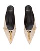 Balmain Balmain Women's Sync Leather Mules with Pointed Toe - 3