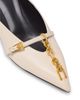 Balmain Balmain Women's Sync Leather Mules with Pointed Toe - 5
