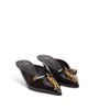 Balmain Balmain Women's Sync Patent Leather Mules with Pointed Toe - 1