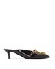 Balmain Balmain Women's Sync Patent Leather Mules with Pointed Toe - 3