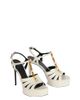 Balmain Balmain Women's Sync Platform Sandals in Smooth Leather - 1