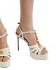 Balmain Balmain Women's Sync Platform Sandals in Smooth Leather - 2