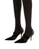 Balmain Balmain Women's Velvet and Printed Patent Leather Courts - 2