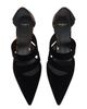 Balmain Balmain Women's Velvet and Printed Patent Leather Courts - 4