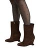 Balmain Balmain Women's Wedge Ankle Boots in Suede - 2
