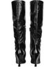 Balmain Balmain Women's Wedge Boots in Crinkled Patent Leather - 4