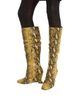 Balmain Balmain Women's Wedge Boots in Python-Effect Leather - 2
