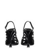 Balmain Balmain Women's Wedge Cage Sandals in Suede - 5