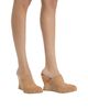 Balmain Balmain Women's Wedge Clogs in Wood and Suede - 2