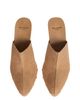 Balmain Balmain Women's Wedge Clogs in Wood and Suede - 4