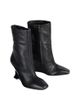 Balmain Balmain Women's Wedge Smooth Leather Ankle Boots - 1
