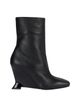 Balmain Balmain Women's Wedge Smooth Leather Ankle Boots - 2