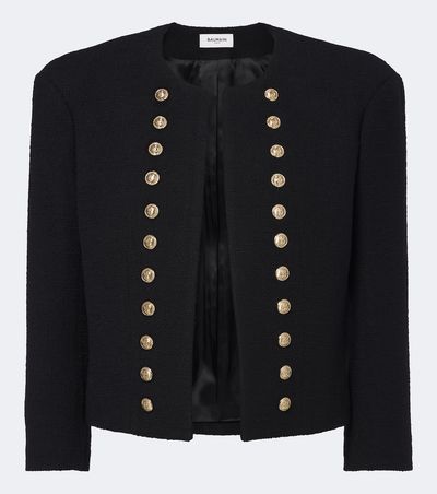 Balmain Balmain Wool-blend jacket