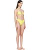 BALMAIN BALMAIN Yellow Triangle High Brief Bikini - 2