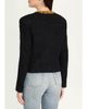Balmain Beaded Metallic Tweed Collarless Jacket - 3