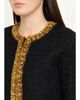 Balmain Beaded Metallic Tweed Collarless Jacket - 5