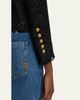 Balmain Buttoned Glitter Tweed Cardigan - 5