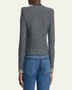 Balmain Glittered Tweed Buttoned Cardigan - 3