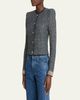 Balmain Glittered Tweed Buttoned Cardigan - 4