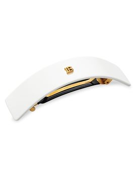 Balmain Hair Women's Logo "B" Large Hair Barrette