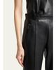 Balmain Leather Slim-Leg Stirrup Leggings - 5